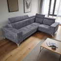 Coltar extensibil living cu lada de depozitare, Oliver