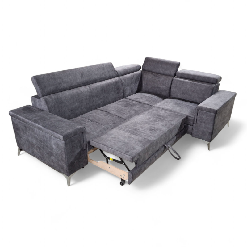 Coltar extensibil living cu lada de depozitare, Oliver