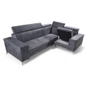 Coltar extensibil living cu lada de depozitare, Oliver