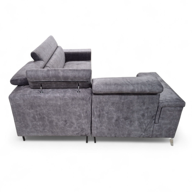 Coltar extensibil living cu lada de depozitare, Oliver