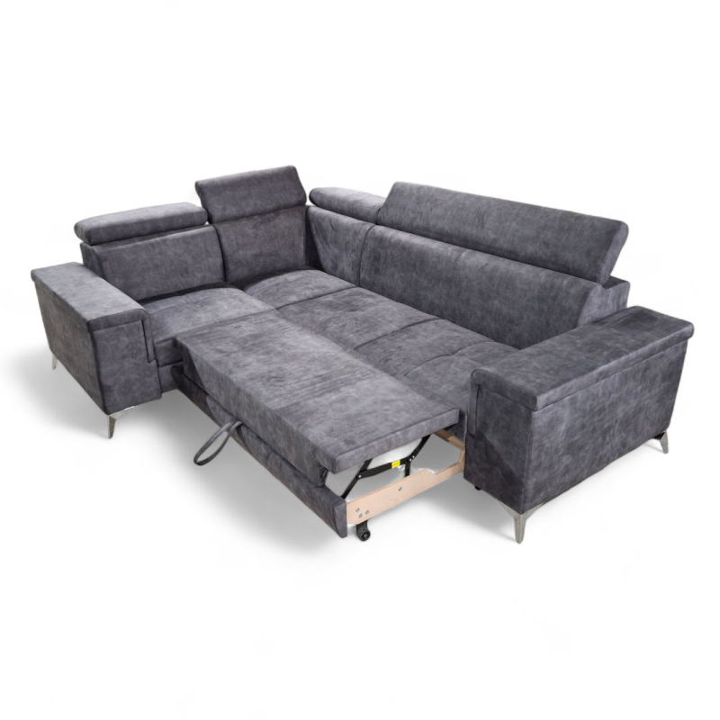 Coltar extensibil living cu lada de depozitare, Oliver