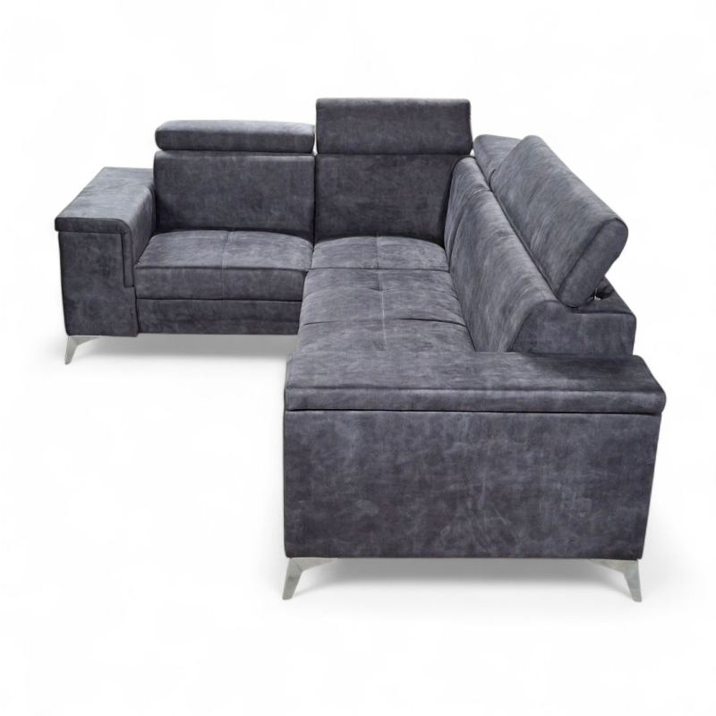 Coltar extensibil living cu lada de depozitare, Oliver