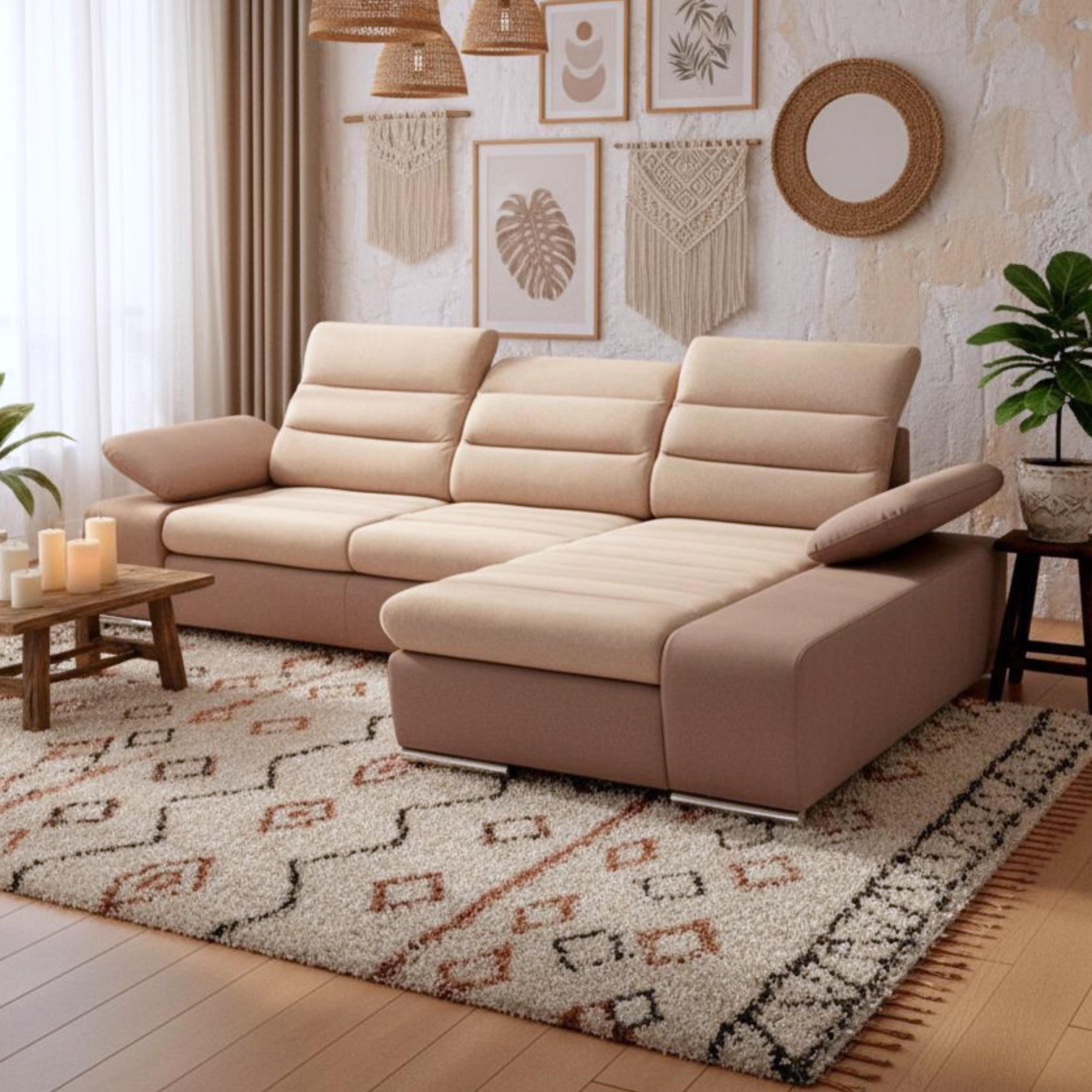 coltar living extensibil