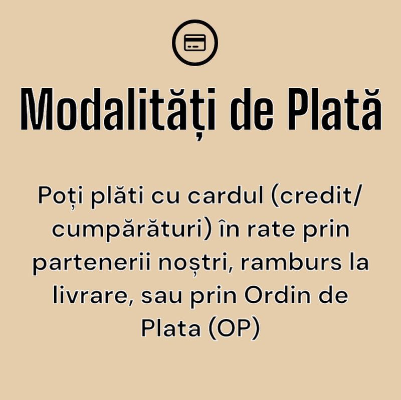 modalitati de plata